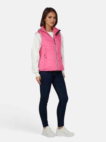 salzhaut Bodywarmer 'Thein' in Roze