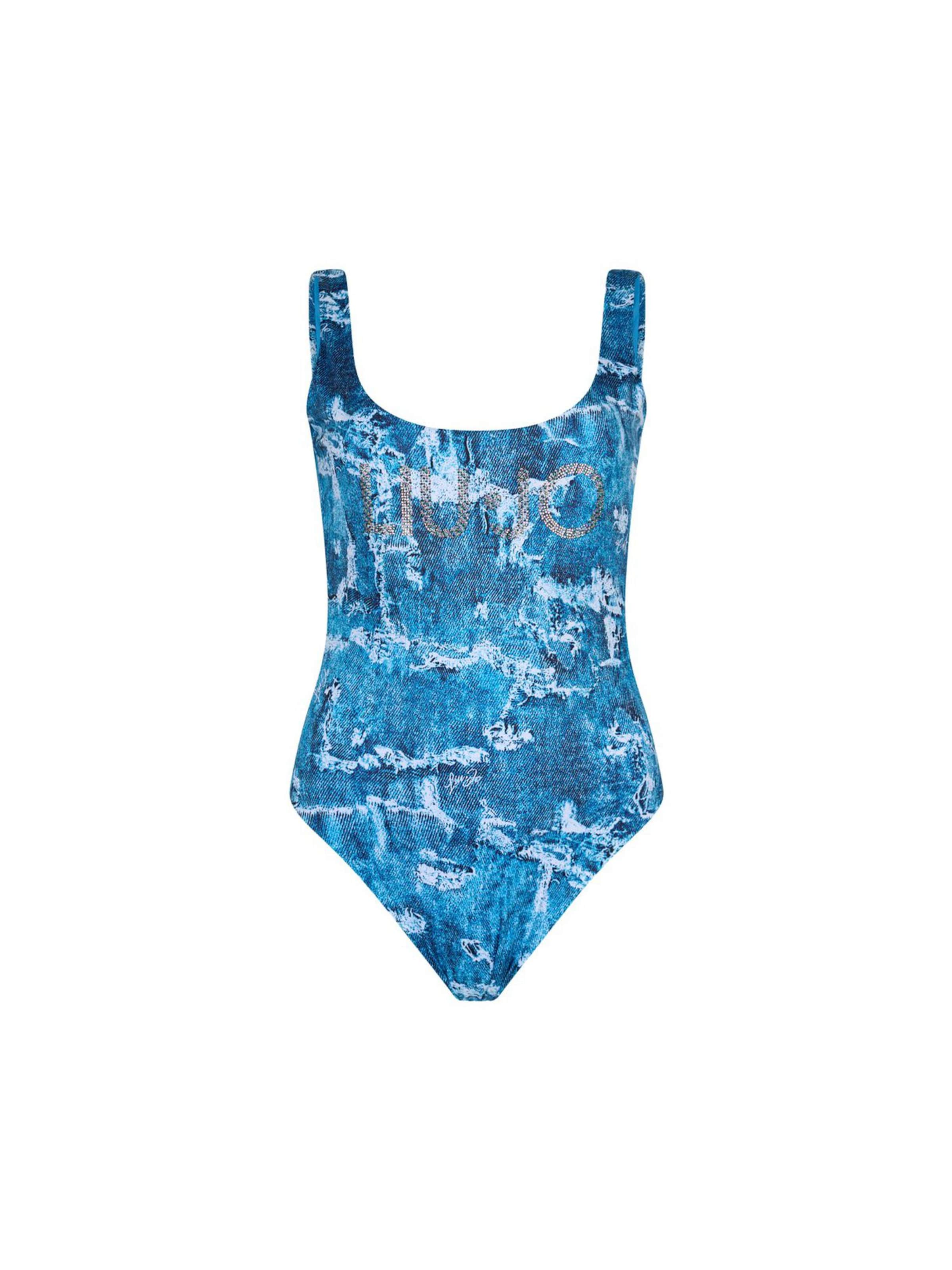 Liu Jo Badeanzug in Blau: Vorderseite