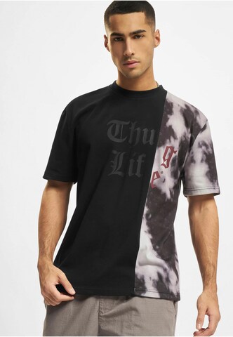 Thug Life Shirt 'Underground' in Zwart