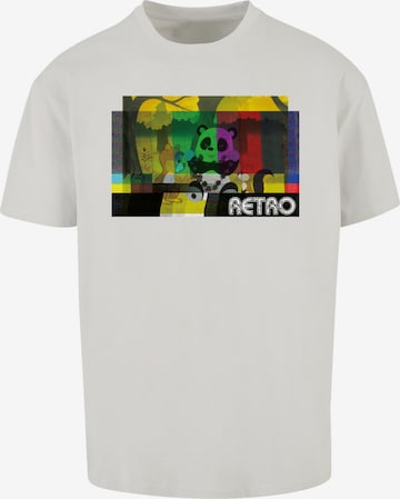 F4NT4STIC Shirt 'Heroes of Childhood Tao Tao Cassette' in Grau: Vorderseite