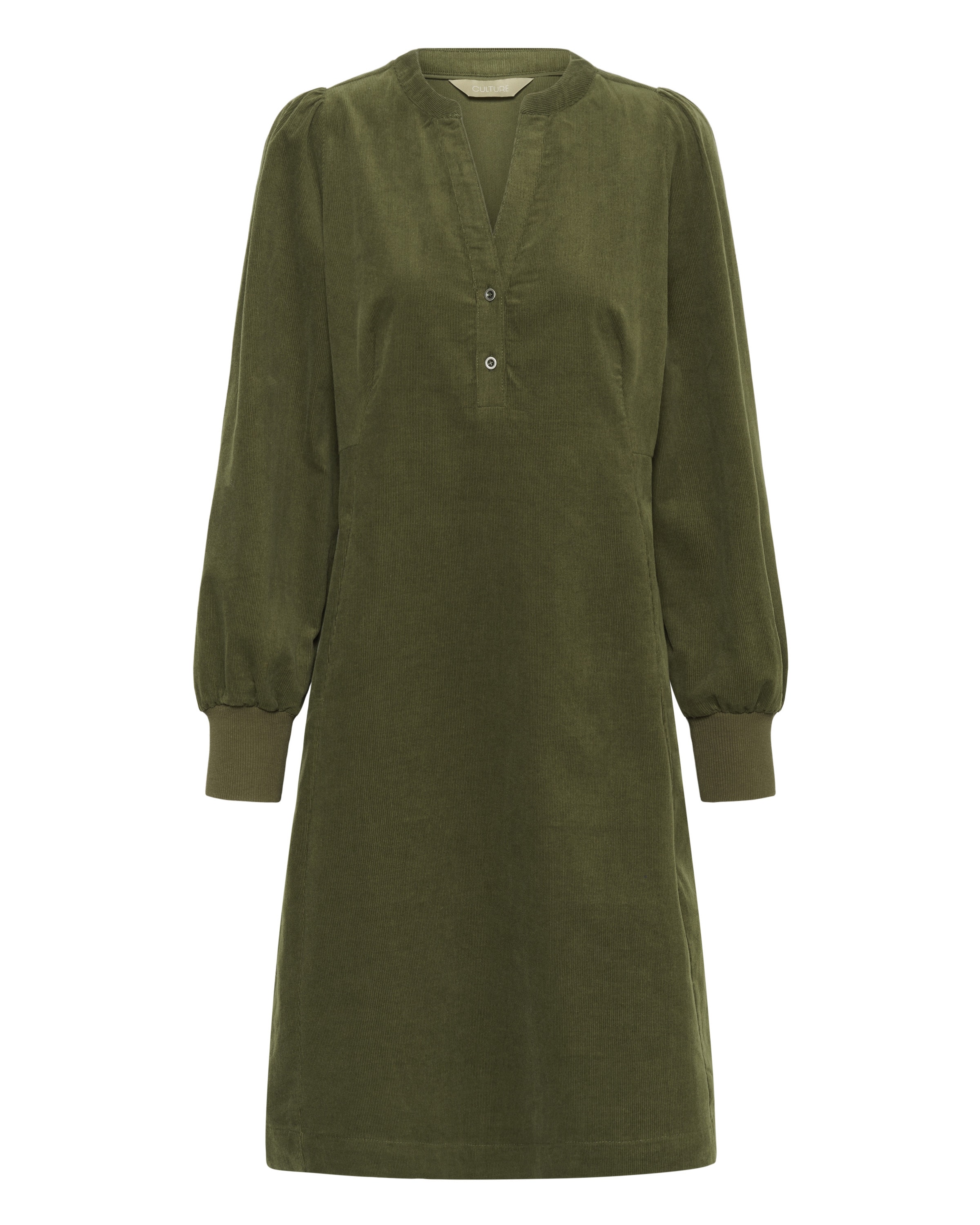 Robe 'Ula Rhaena' CULTURE en vert : devant