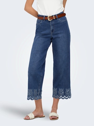 ONLY Loosefit Jeans 'ONLMADISON' i blå: forside