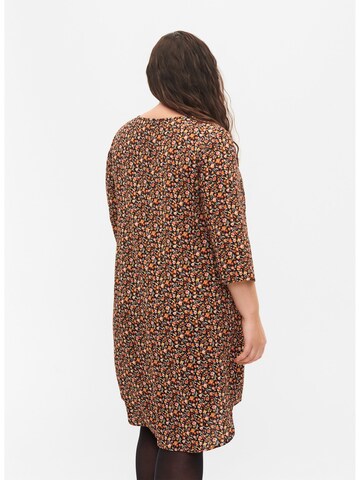 Zizzi Dress 'CAANNI' in Brown