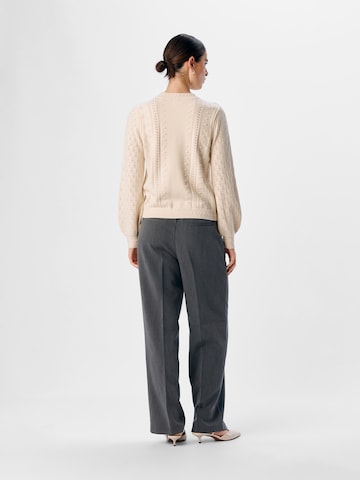 OBJECT - Jersey 'OBJInge' en beige