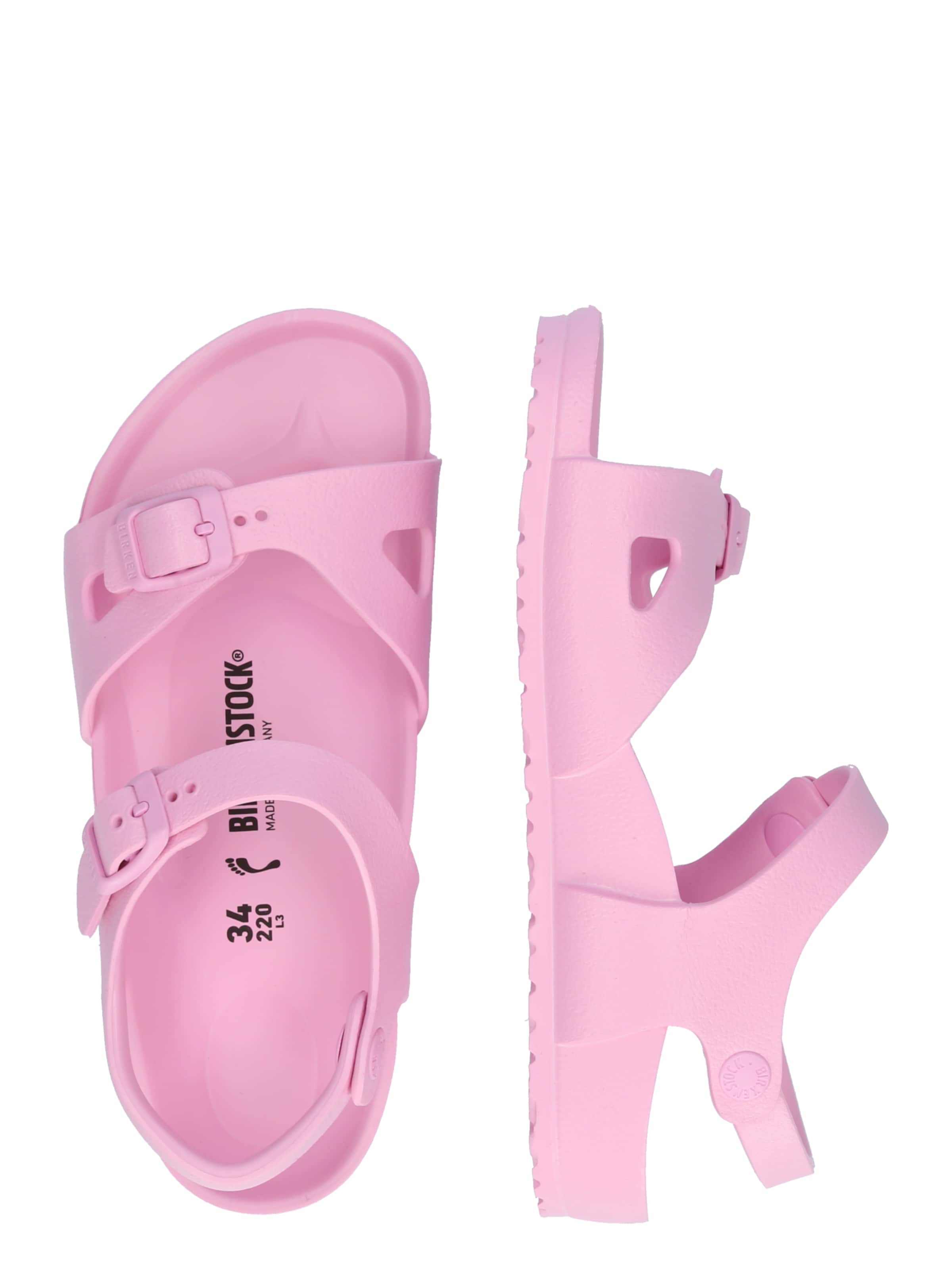 BIRKENSTOCK - Zapatos abiertos 'Rio' en rosa