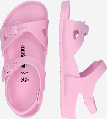 BIRKENSTOCK Open schoenen 'Rio' in Roze