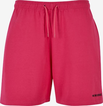 9N1M SENSE Панталон 'Essential' в розово: отпред