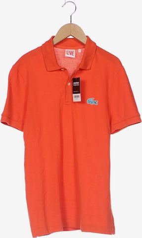 Lacoste LIVE Shirt in S in Orange: front