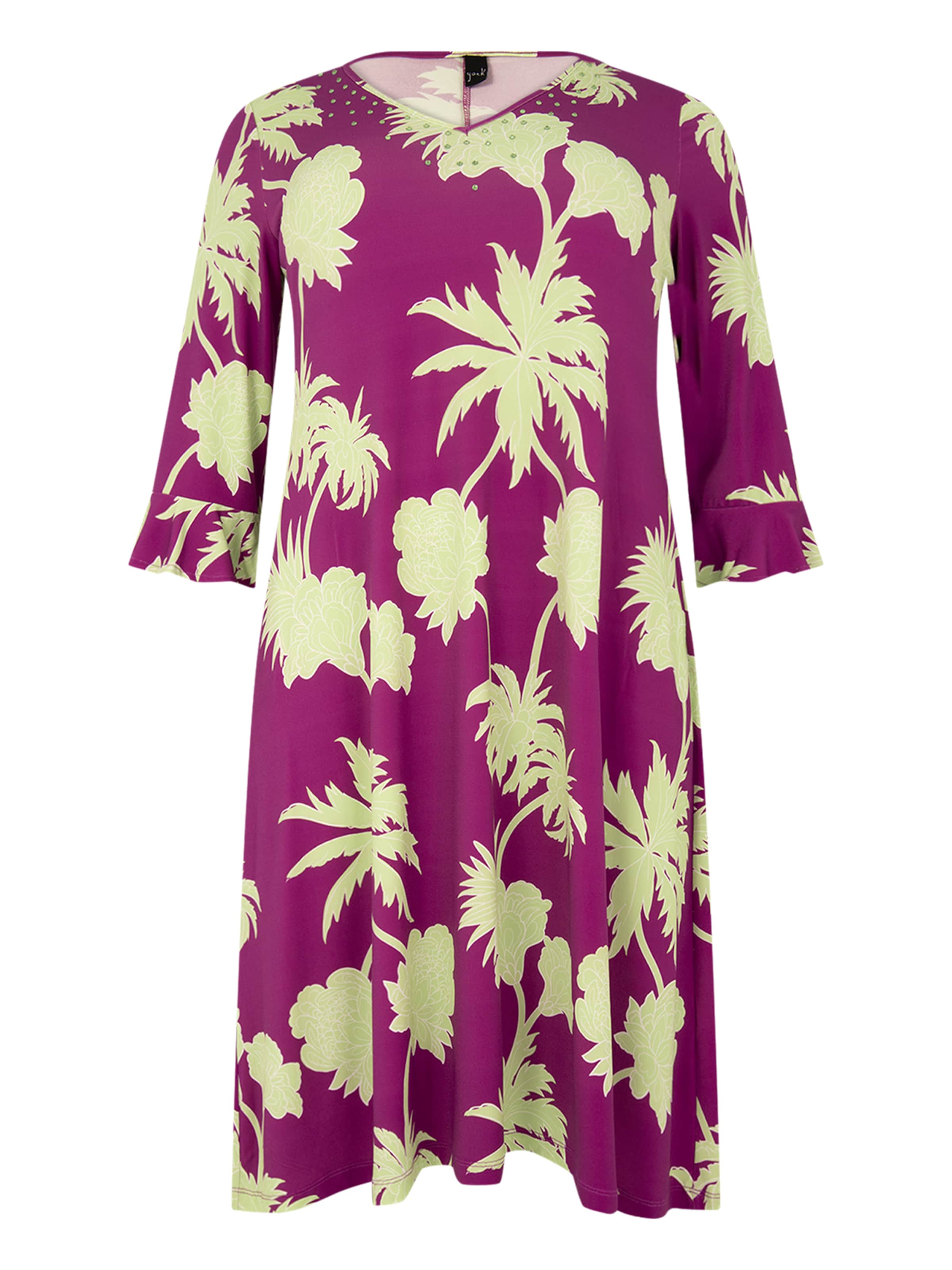 Robe YOEK en rose : devant