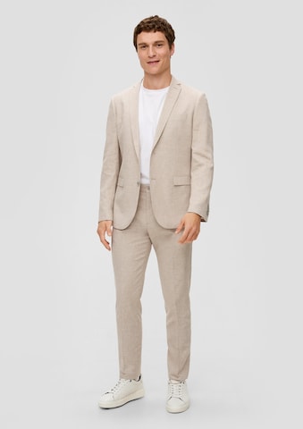 s.Oliver BLACK LABEL Slim Fit Sakko in Beige