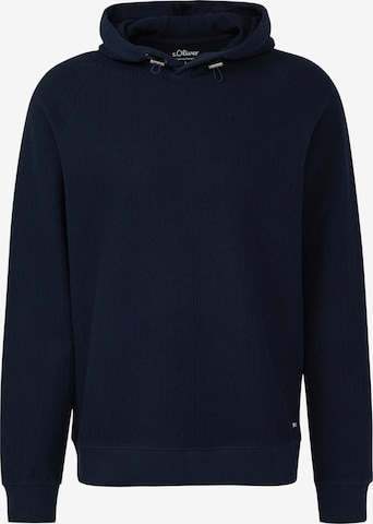 s.Oliver Sweatshirt in Blue: front