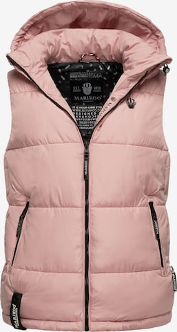 MARIKOO Vest 'Eisflöckchen' i rosa