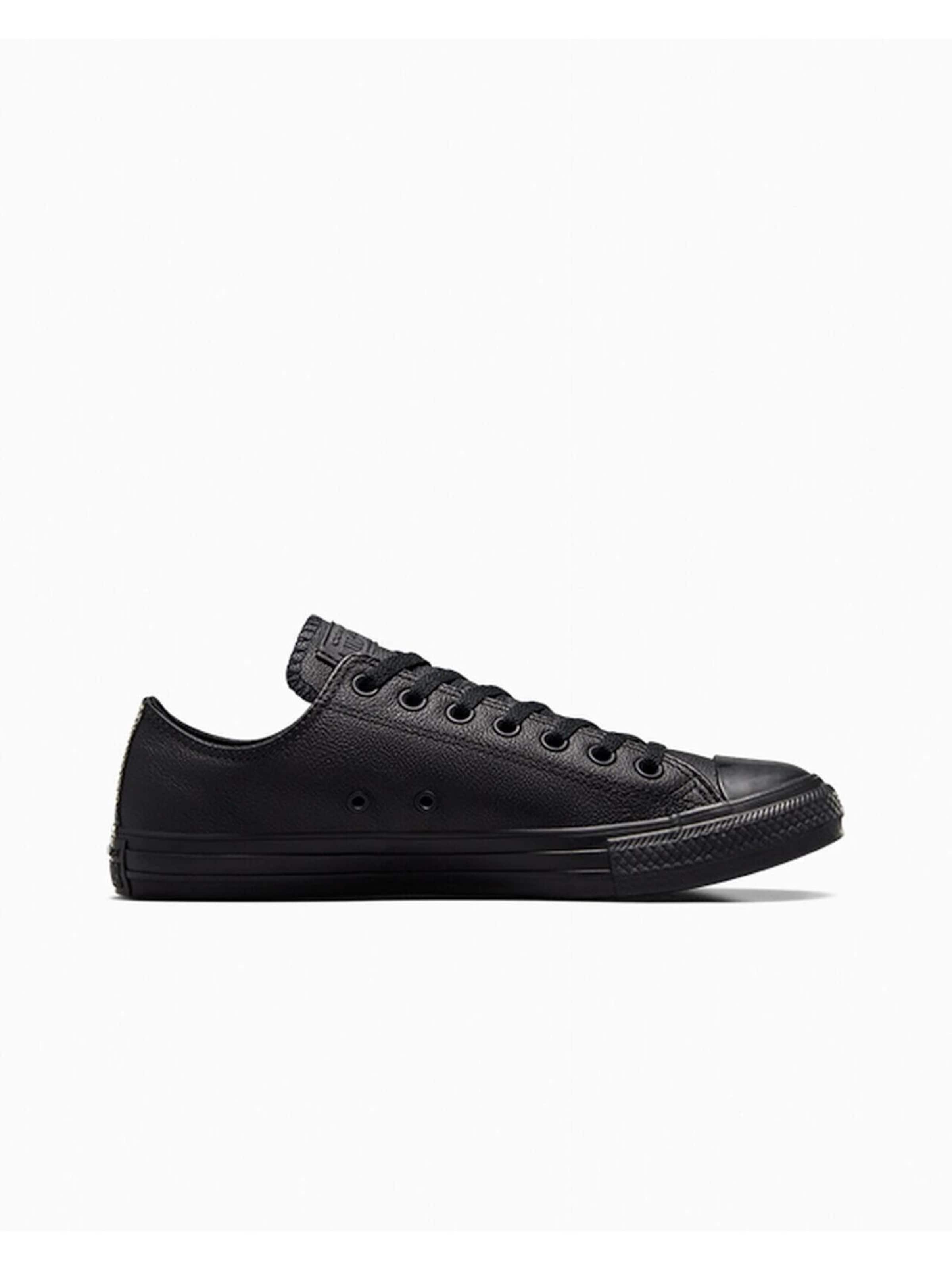 CONVERSE Sneaker low 'Converse Chuck Taylor Ox Leather'‌‌‌‌‌‌‌‌‌ in Schwarz
