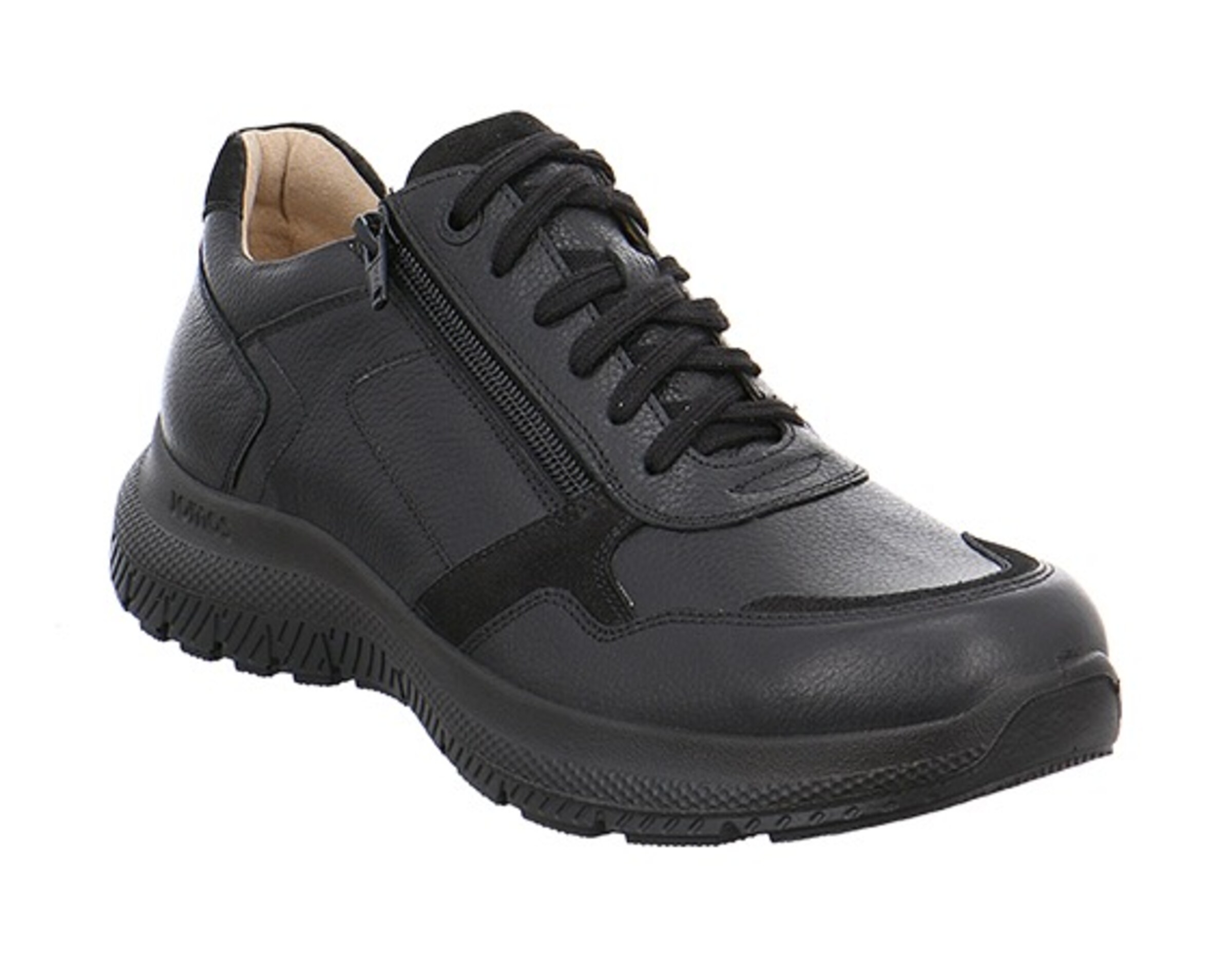 JOMOS Athletic lace-up shoe in Black