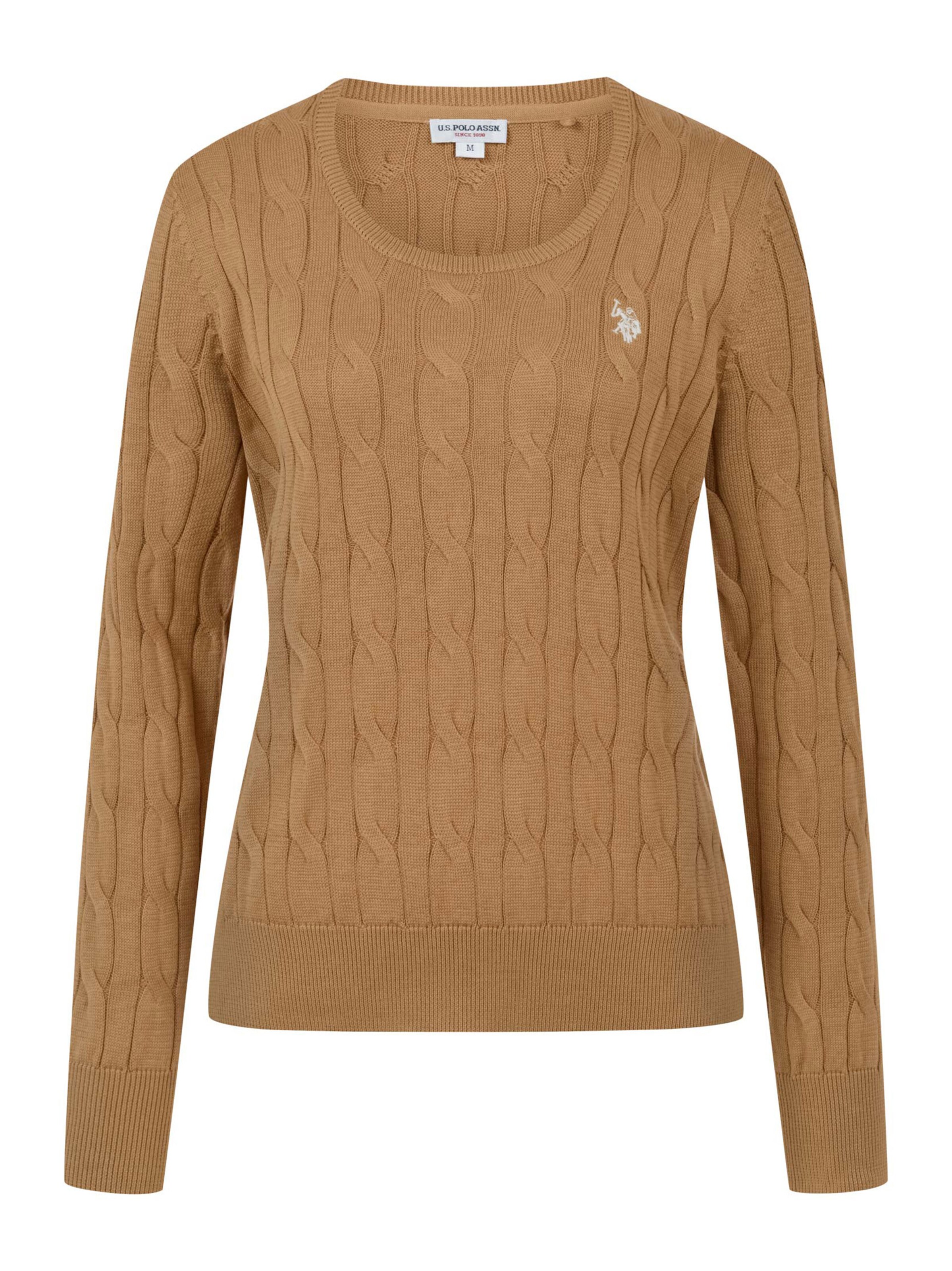 U.S. POLO ASSN. Sweater in Beige: front