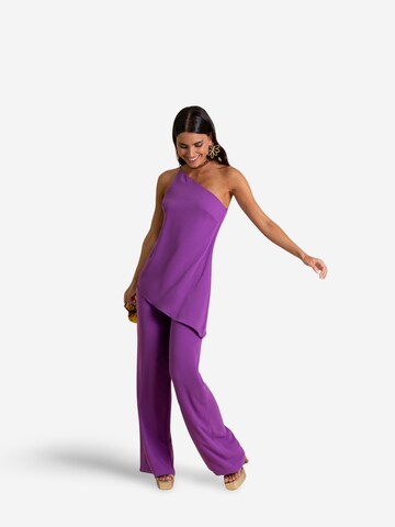 THE-ARE - Blusa em roxo