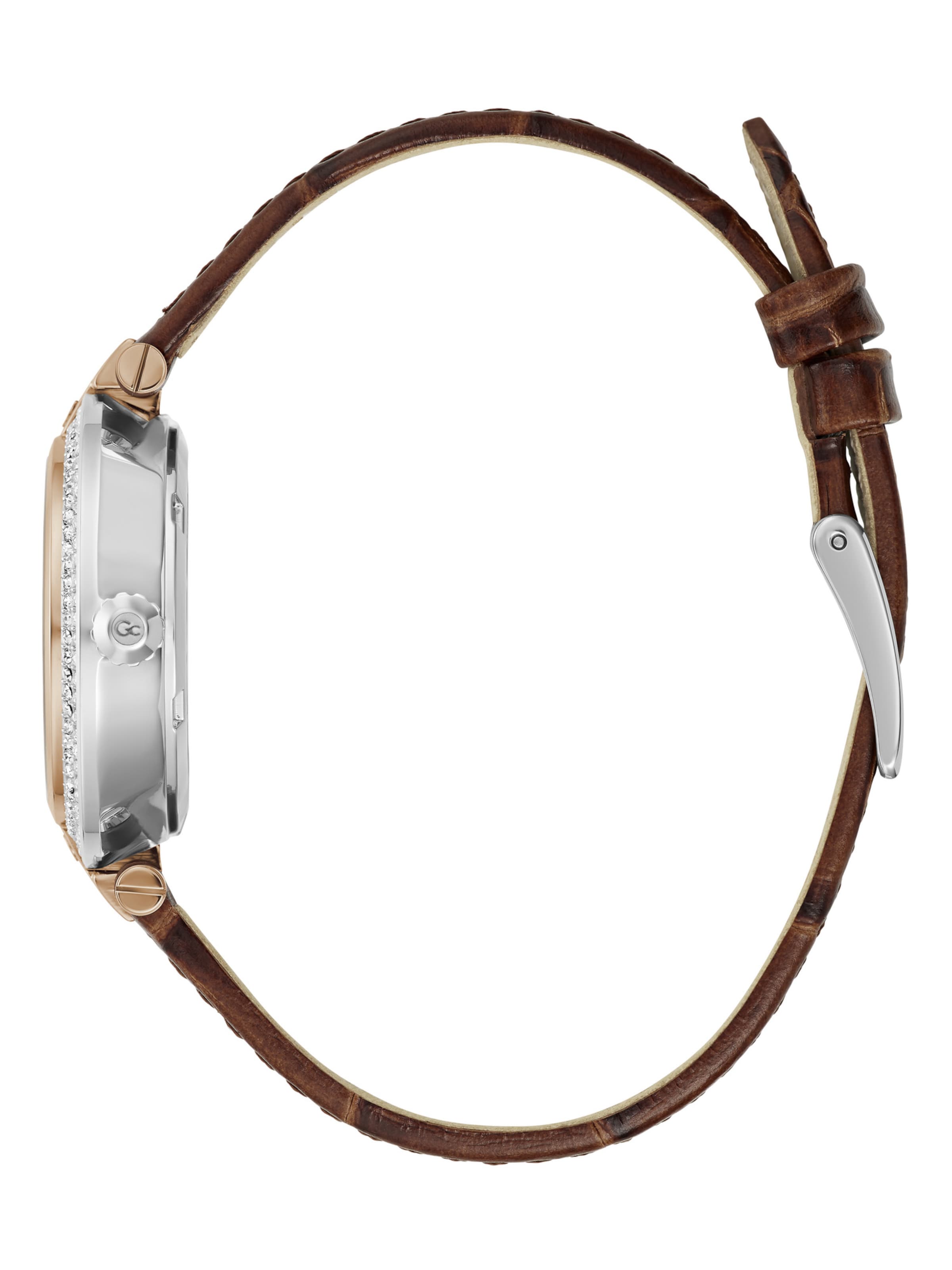 Gc Analoguhr 'Vogue' in Braun