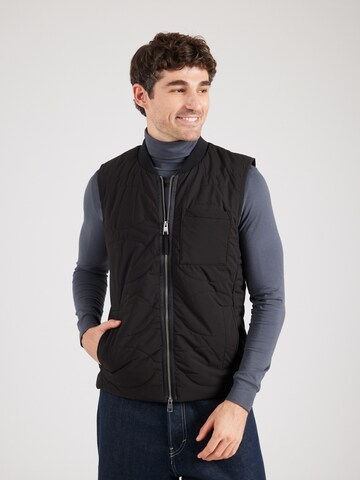 GABBA Vest 'Lume', värv must: eest vaates