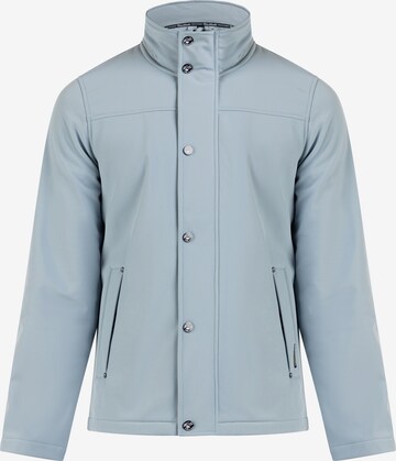 Schmuddelwedda Weatherproof jacket in Blue: front