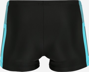 ADIDAS PERFORMANCE Sports swimming trunks 'Colorblock 3-Stripes' in Black