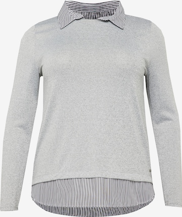 Z-One Shirt 'Linda' in Grey: front