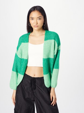 Lindex Knit Cardigan 'Vanessa' in Green: front