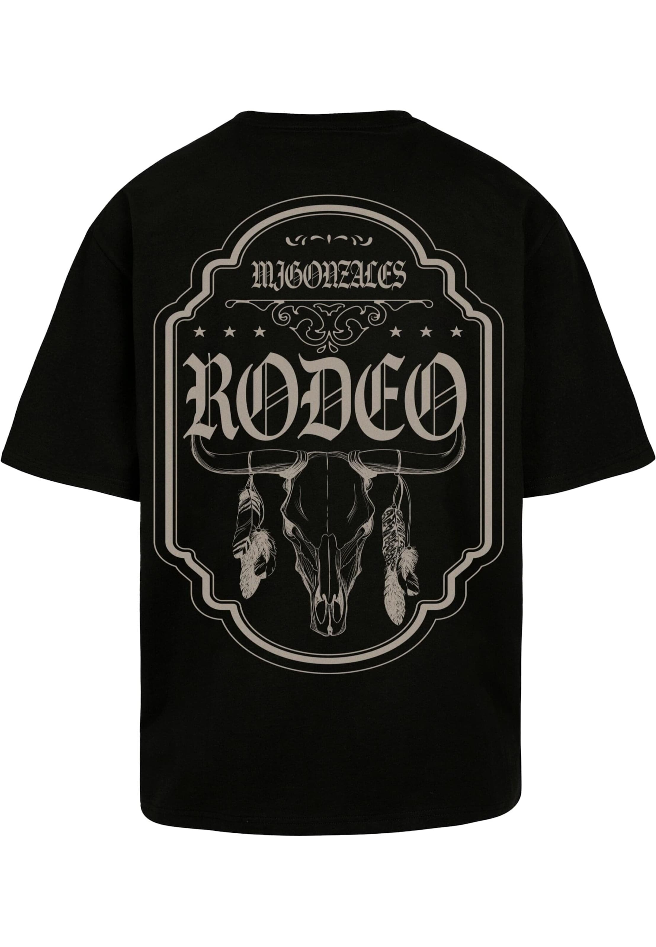 MJ Gonzales Tričko 'Western Bones' – černá