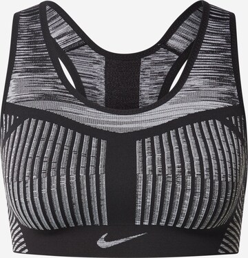 regular Reggiseno sportivo di NIKE in nero: frontale