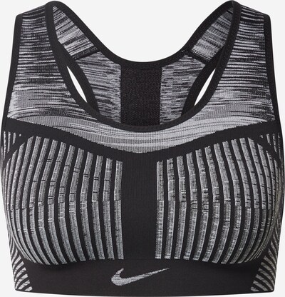 Reggiseno sportivo NIKE di colore grigio / nero / bianco, Visualizzazione prodotti