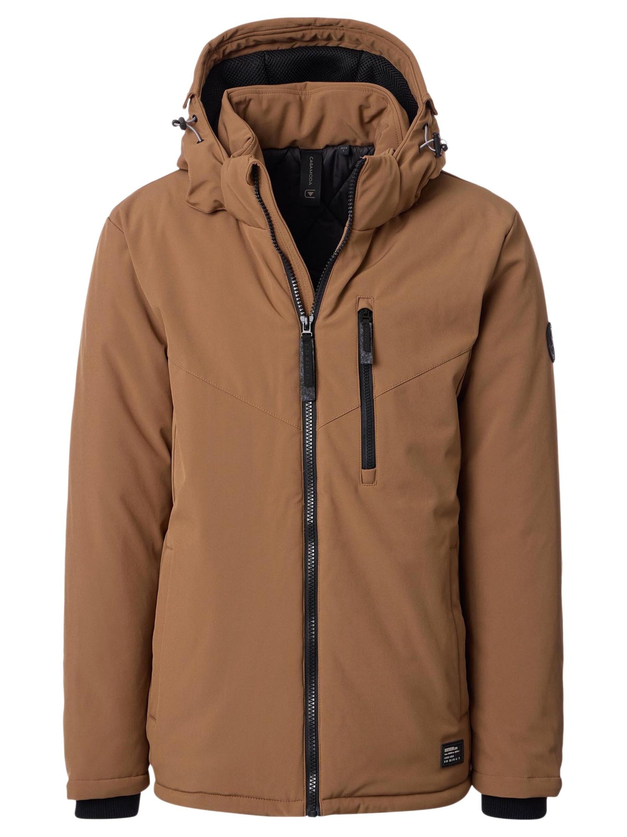 CASAMODA Übergangsjacke 'Basic'‌‌‌ in Braun: Vorderseite