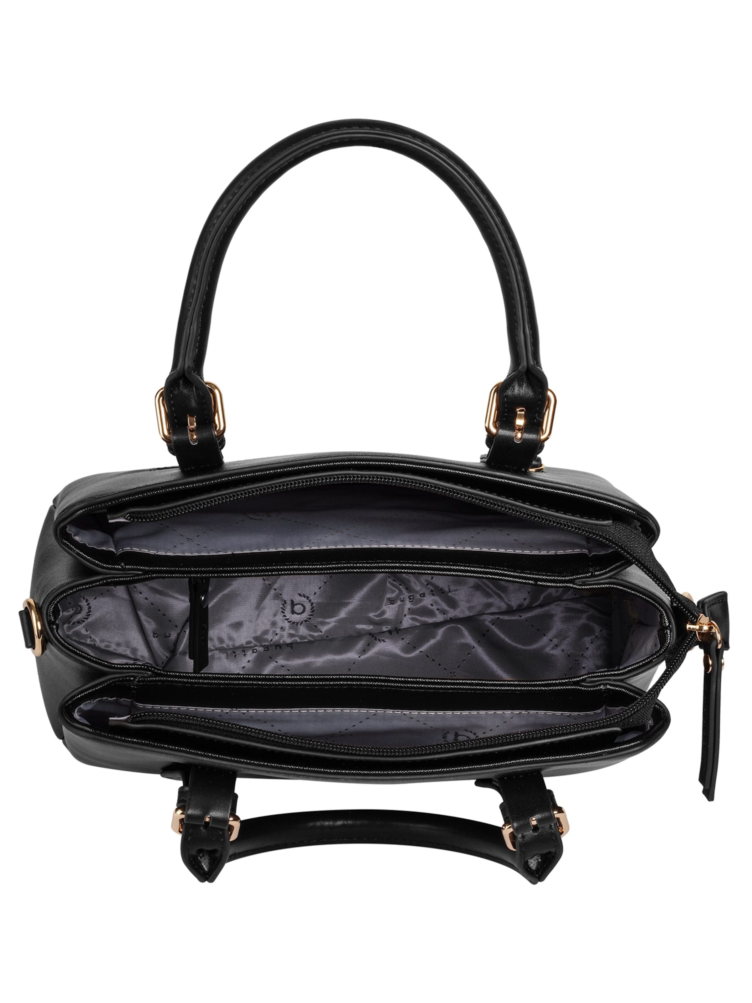 Sacs à main 'ELLA SAFFIANO' bugatti en noir