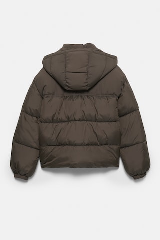Pull&Bear Winter jacket 'PACIFIC' in Brown