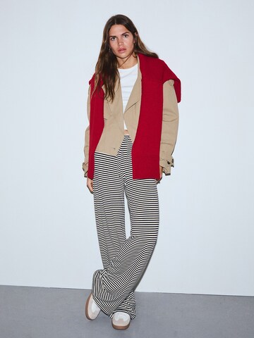 Bershka Wide Leg Housut värissä sininen