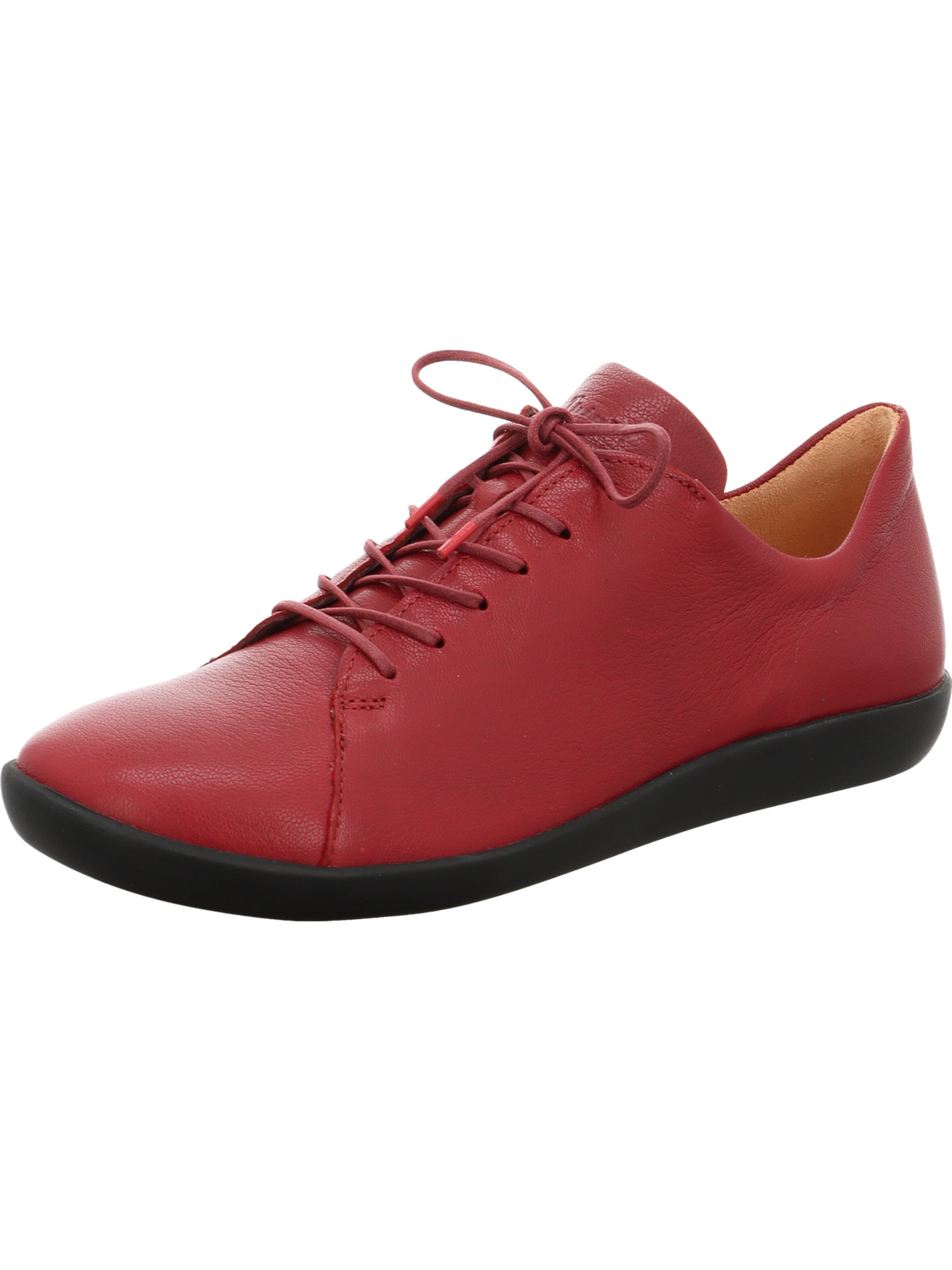 THINK! Schnürschuh 'Nature' in Rot: Vorderseite