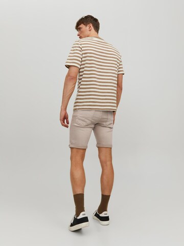 JACK & JONES - Regular Calças de ganga 'RICK' em bege