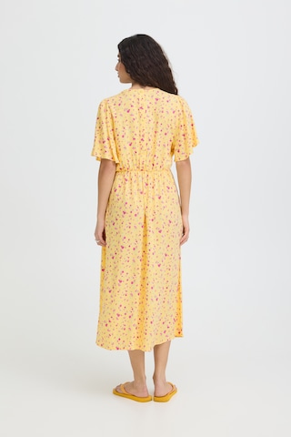 ICHI - Vestido 'ICHVera' em amarelo
