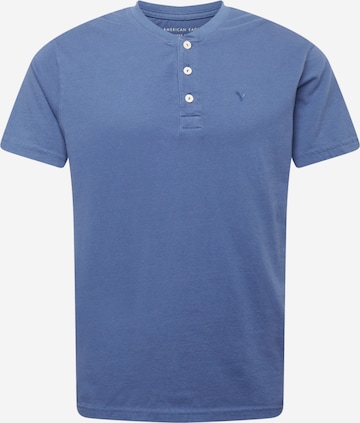 American Eagle Shirt in Blauw: voorkant