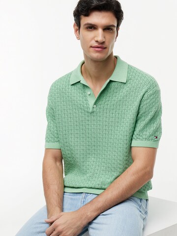 TOMMY HILFIGER Pullover in Grün: Vorderseite