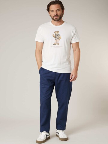 Loosefit Pantalon chino 'GLADES' Deeluxe en bleu