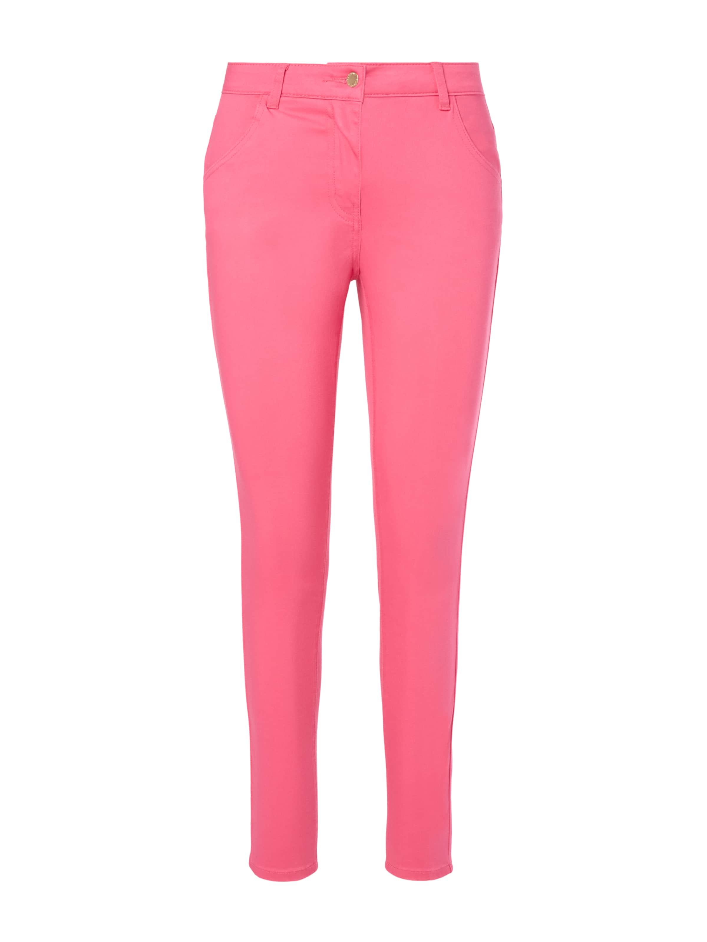 Quiosque Skinny Παντελόνι σε ροζ: μπροστά