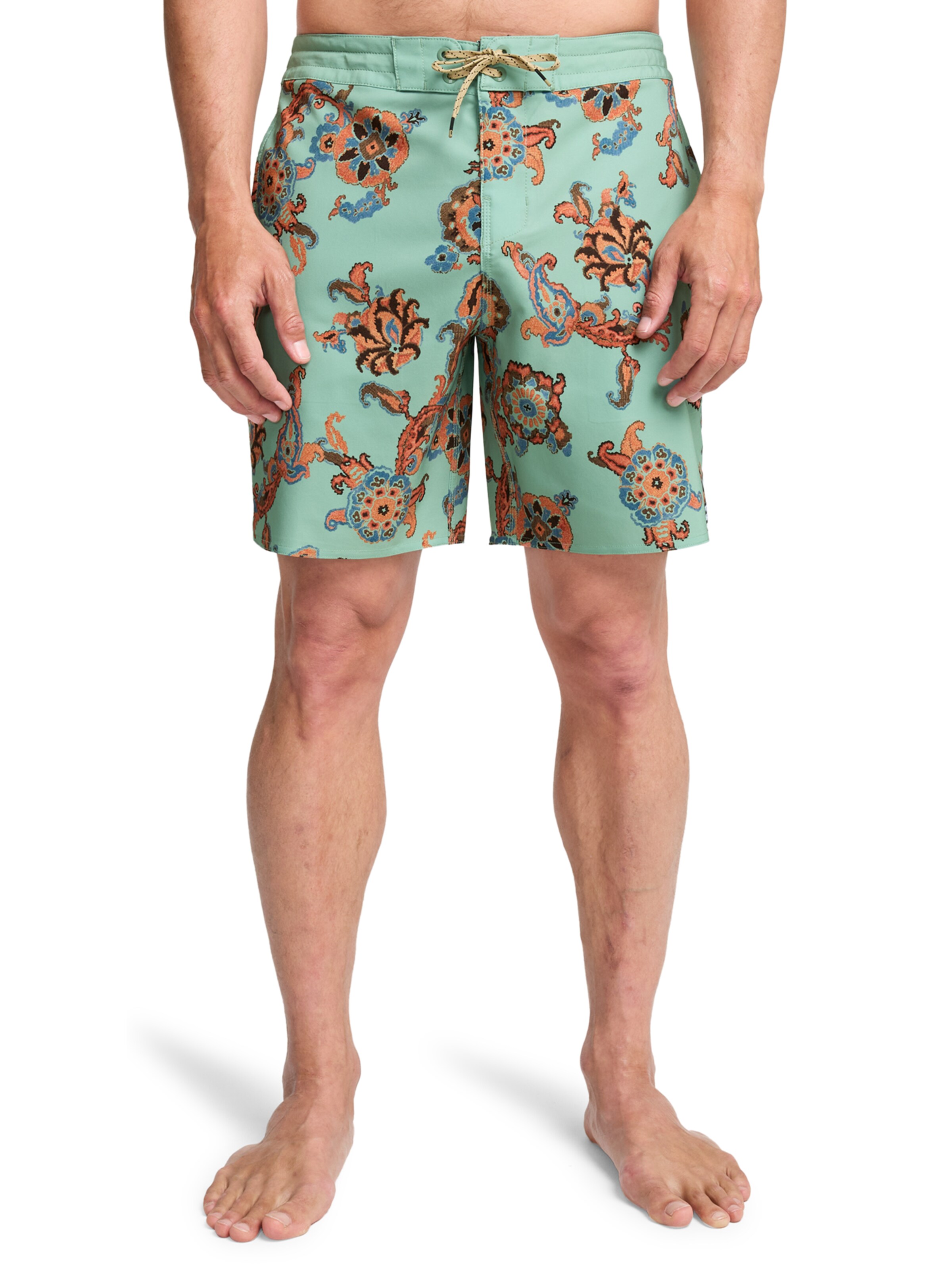 BILLABONG Swimming Trunks 'Good Times' in Green: front