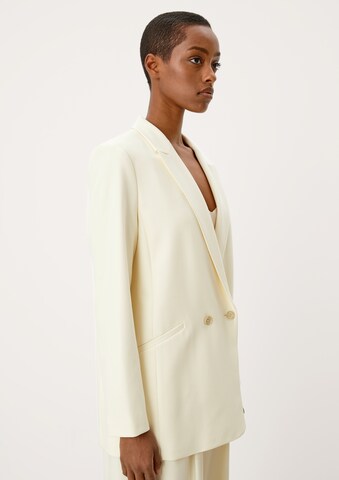 s.Oliver BLACK LABEL Blazer in Yellow: front