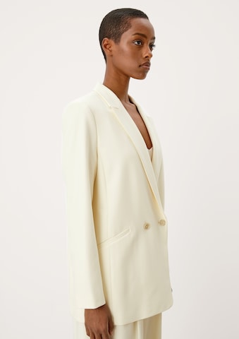 Blazer s.Oliver BLACK LABEL en jaune : devant