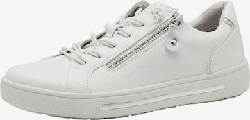JANA Trampki niskie w kolorze biały: przód