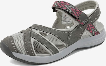 Dream Pairs Trekking sandal in Grey: front