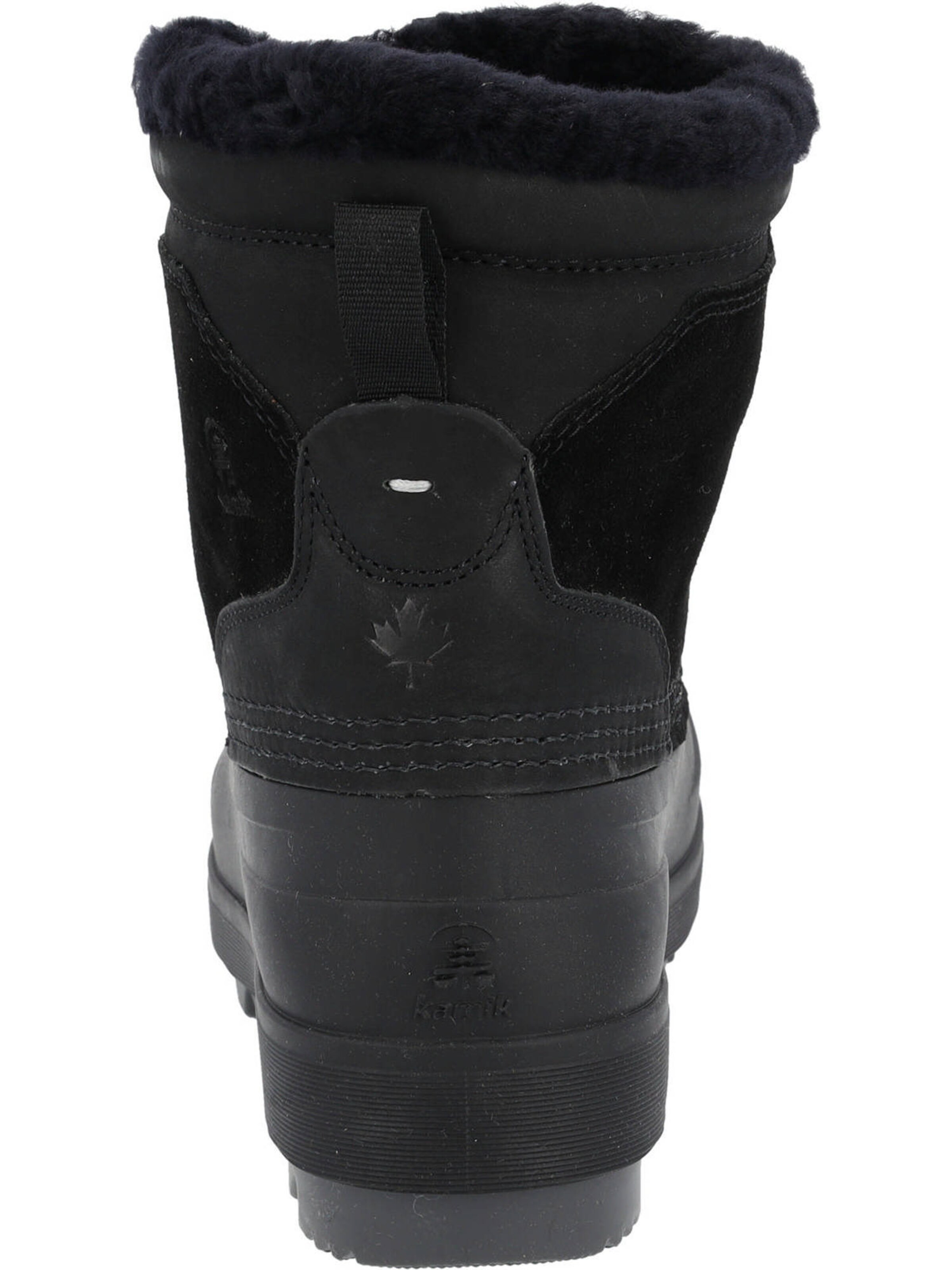 Kamik Lace-up bootie in Black