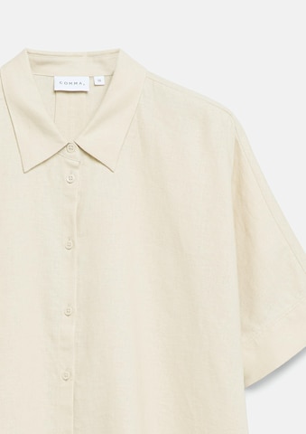 Chemisier COMMA en beige