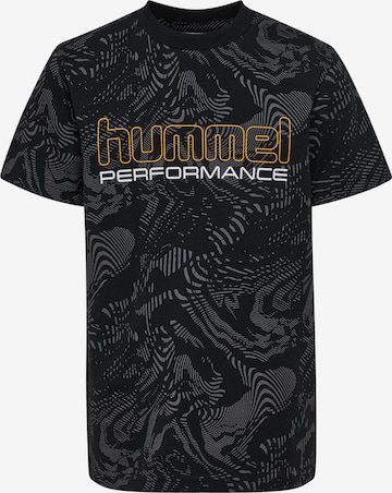Hummel T-shirt in Schwarz: Vorderseite