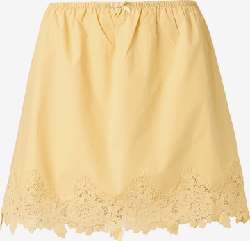 geltona TOPSHOP Sijonas: priekis