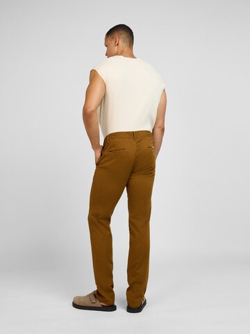 Pittman Slim fit Chino Pants 'Andrew' in Brown